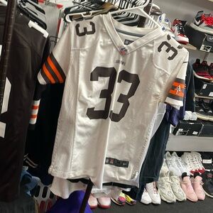 Nike Cleveland Browns Trent Richardson Jersey #33 Sz Youth Medium Home White